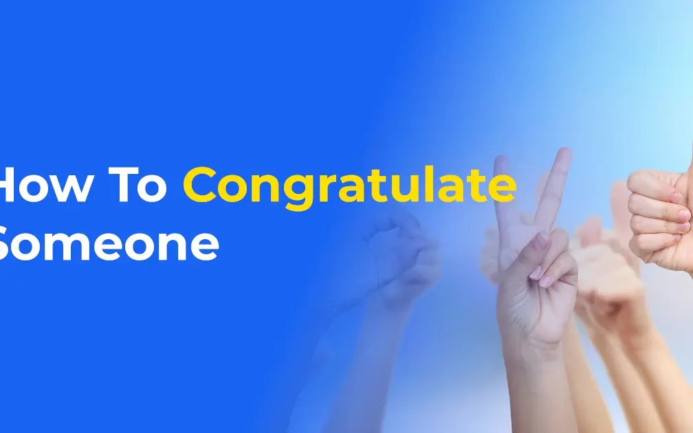 How to Congratulate Someone