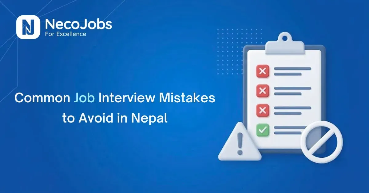 Common Job Interview Mistakes to Avoid