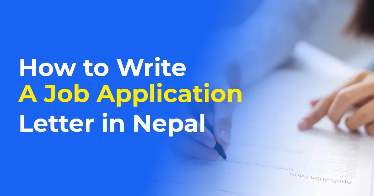 How to Write a Job Application Letter in Nepali